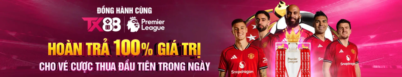 TX88 hoàn trả 100% giá trị cược thua cho lần đầu tiên