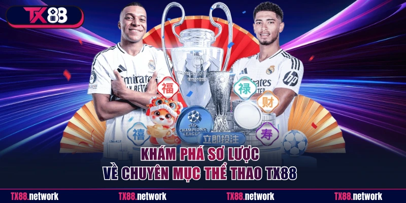 Khám phá sơ lược về chuyên mục thể thao TX88